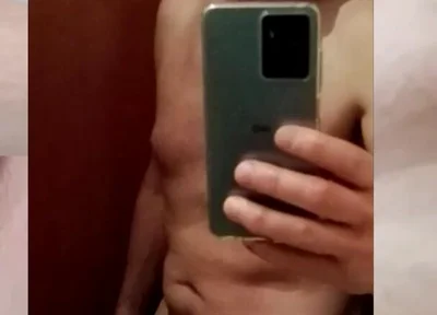 Hot Guy Nico Cums Hard Watching Hard Cock Selfie