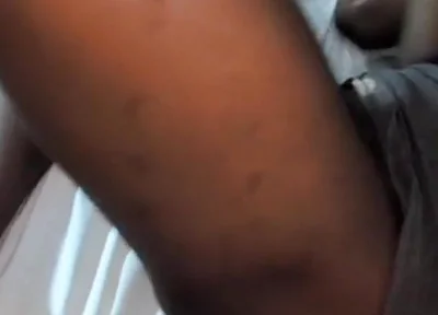 Ebony Guy Taking Two Massive Dick as We Handled Himwell