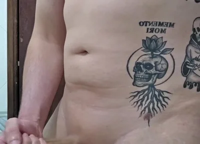 Chubby Showing off Naked Fell on the Net