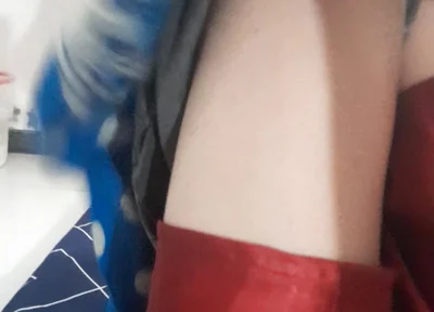 Wearing Mini Satin Skirt Inside Shorts