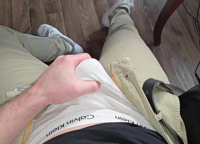 POV College Pump! Muscular Stepdaddy Hardens Thick Cock & Jerks - Follow on X Phantomgentx