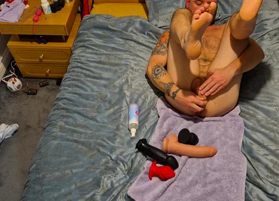 Self Ass Fucking Training