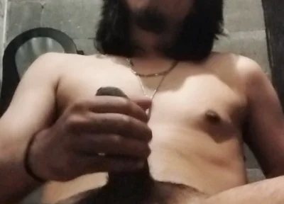 Latino Listens to Music and Then Gets Hot Relaxed