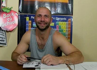 Interviewing Hunky David
