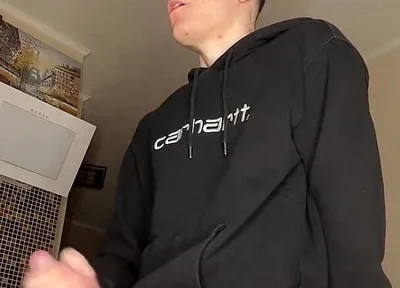 Hot Young Guy’s Cum Play