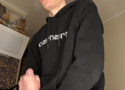 Hot Young Guy’s Cum Play