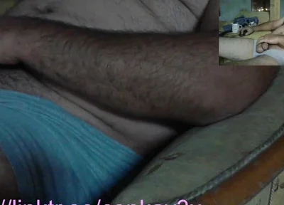 Masculine Bear Daddy Was Amazing on Live Broadcast