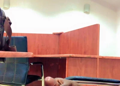 Black Cock Lonely Office Masturbate