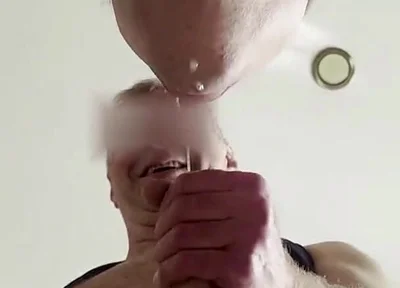 The Old Man Can't Cum From a Student's