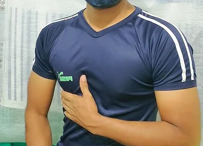 Gay Muscular Indian Masturbates