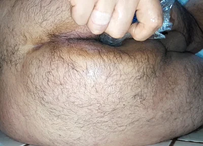 Amazing Cum and Anal Penetration Using Red Thong