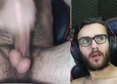 20 Centimeter Penis Pumping a Lot of Milk, with My Face!!