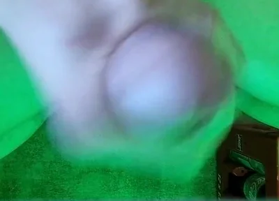 Cumming Under the Desk