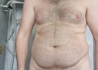 All Naked in Pubblic Bathroom