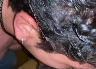 Satisfying Stepdaddy with His Deep Throat