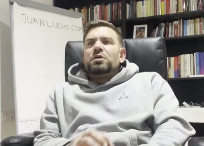Young Man Masturbates in His Office