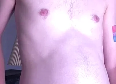 Young Mans Belly Turns Into a Orb