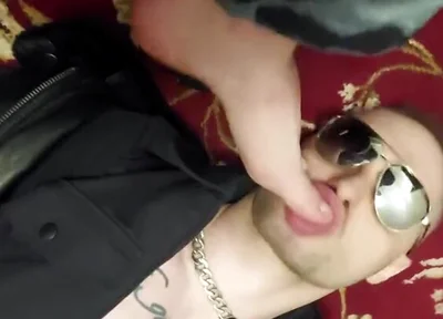 Master Cop boots socks feet licking