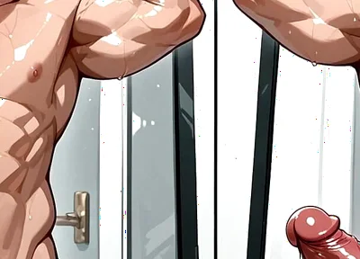 Ai Sexy Oiled Muscle Men