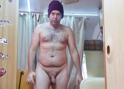 All Naked in Camper