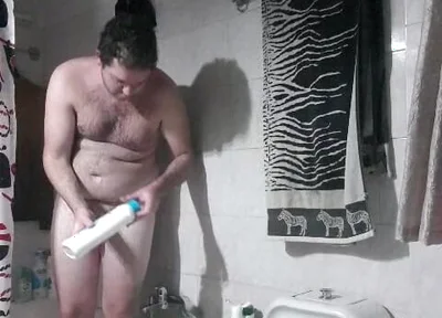 I Take a Shower in Bathroom