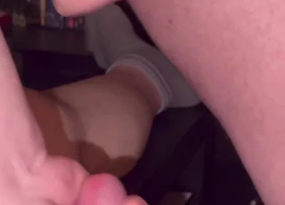 Cumparty: My Little Uncut Cock Is Squirted Full of Cum and Jerked off with It Until I Squirt Too
