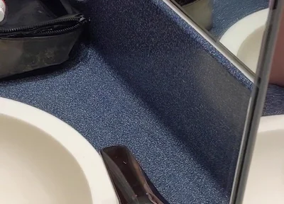 Hotel Bathroom Wanking and Cumming in Front of the Mirrors - Rockardglans