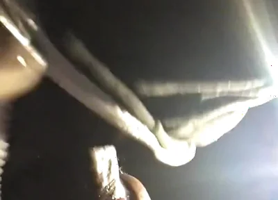 BBC Worship at Night: Risky Public Blowjob & Throat Fuck