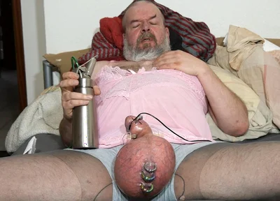 I Inflate My Sack, the Size of a Football!