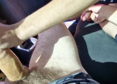 Hard Fucking on the Highway in the Tight Ass of a Young Student Without a Condom