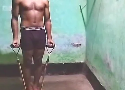 Young Boy Indian Cock After Gym