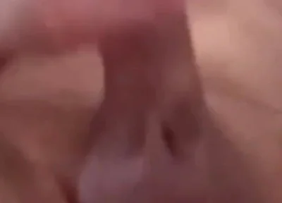 Closeup Cumshot as I Am Being Fucked by Prostate Massager