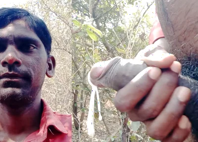 Rajesh Playboy 993 Outdoor Masturbating Big Cock and Cumming. Outside Handjob Cumshot