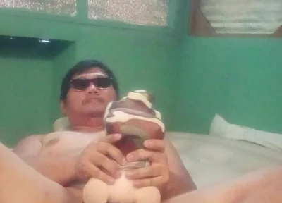 Quick Fucking My Doll on My Airbed Inside My Room