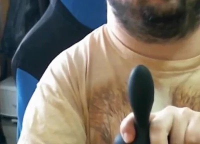 Disabled Person Trains His Mouth Before a Blowjob