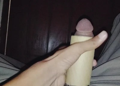 Very Hardcore Masturbation by a Big Hot Dick. It Is Drilling Again and Again