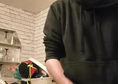 Wanking My Big Hard Dick and Smoking 2 Cigs