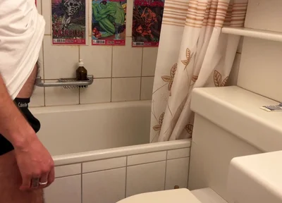 Colleague Showers with Straight Friend