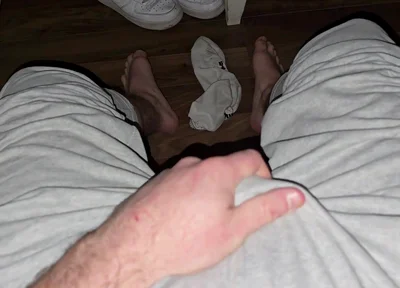 Big Load of Cum in Sweaty Socks - Follow Me