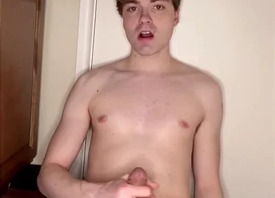 Huge Cum Shot of Beautiful Twink!