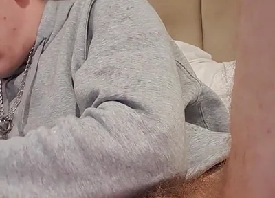 Skinny Lad Messing with Floppy Cock