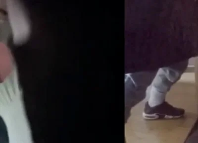 Amateur Boy Ordered to Get on His Knees, Blindfolded, and Pissed in His Mouth Through a Gloryhole