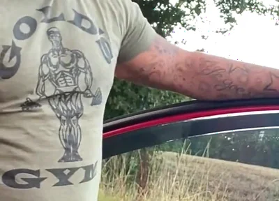 Horny Irish Fat Cock Gets His Dick Out and Cums Publicly
