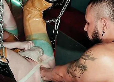 Thiago Boss Shoves His Arm Inside Sloppy Hole