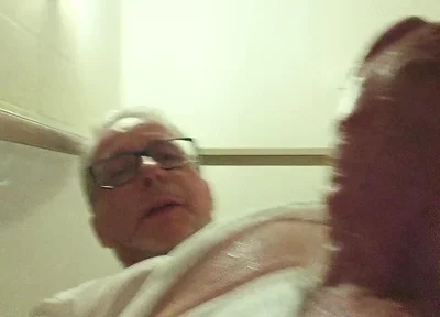 Wet T-shirt and Wet Underpants While Showering