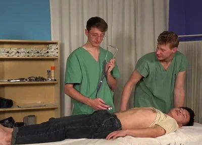 A Nasty Jerk Off With Our Asian Patient