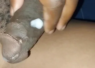 Virgin Asshole and Thick Cum on My Fat Cock