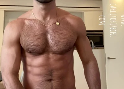 Showing My Big Cock in White Shorts.