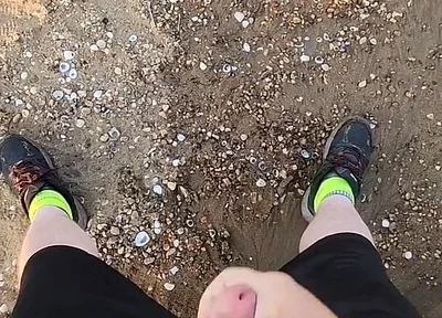 Enjoying Myself at a Very Beach.