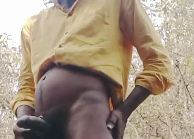 Rajesh Playboy 993 Outdoor Masturbating Big Cock and Cumming. Spanking Butt Stroking Cumshot